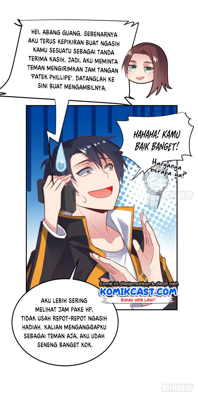 Carrying The Goddess Along Chapter 40 Gambar 10